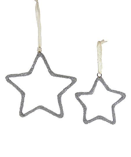 Large Beaded Star Ornament