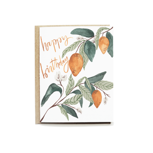 Lemon Happy Birthday - Birthday Card