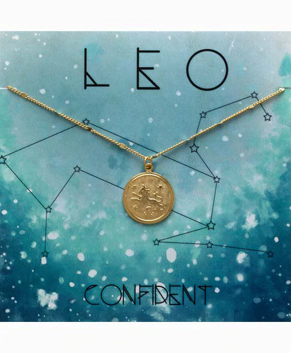 Leo Medallion Necklace