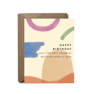 Life Alert - Birthday Card