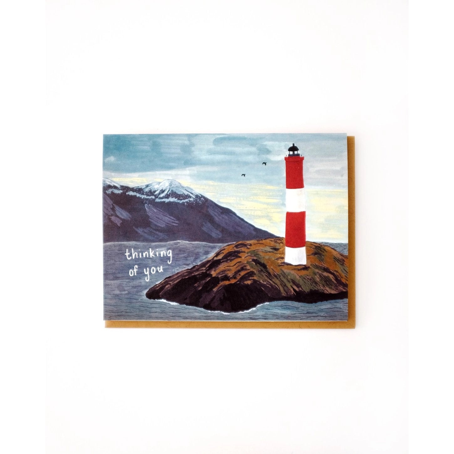 Thinking of You Lighthouse - Card