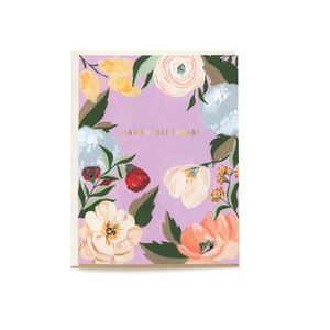 Lilac Garden - Birthday Card