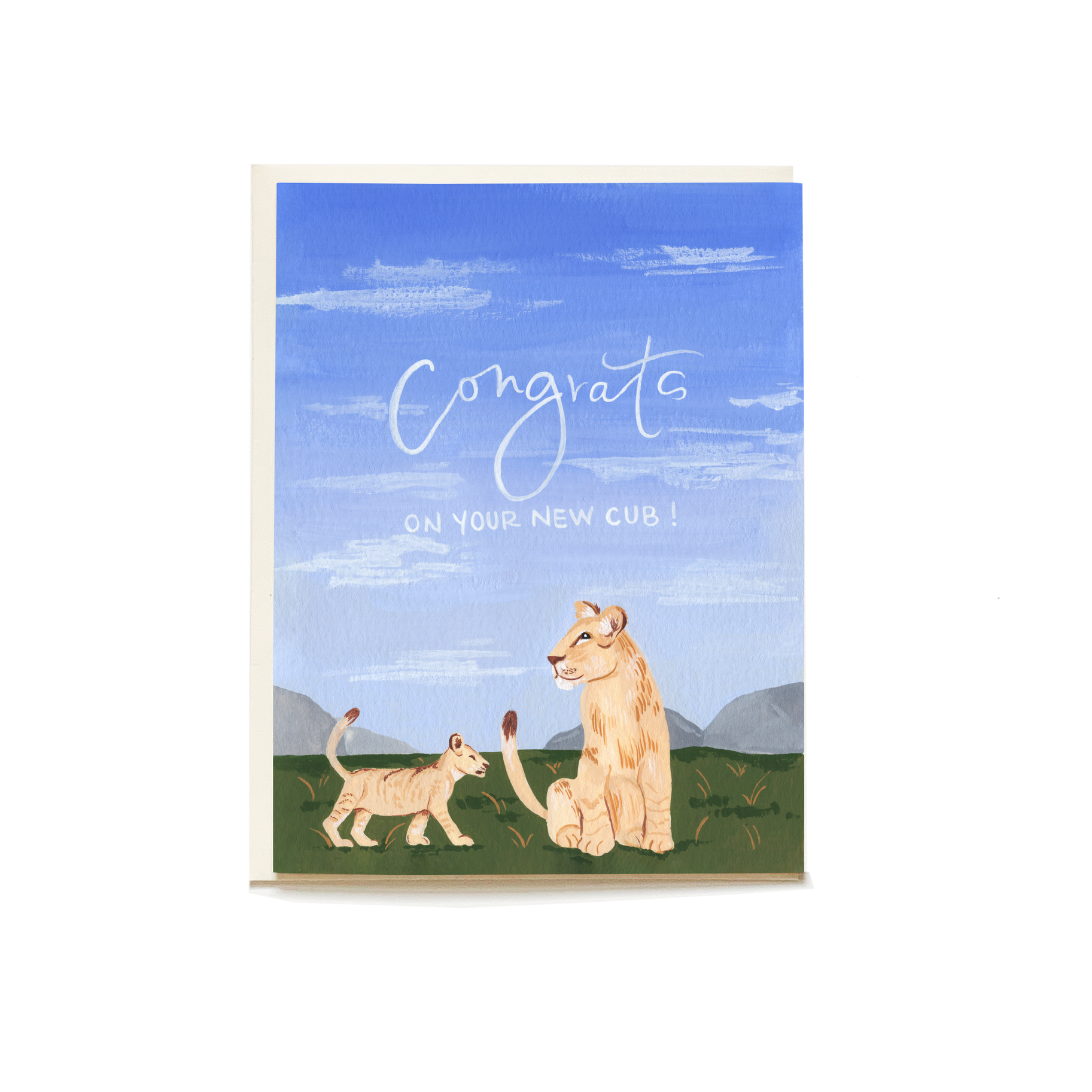Little Cub - Baby Card