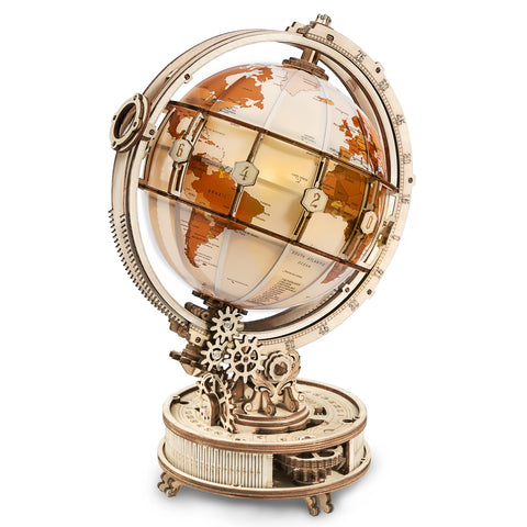 3D Wooden Puzzles - Luminous Globe