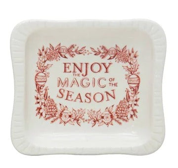 Enjoy the Magic - Stoneware Dish