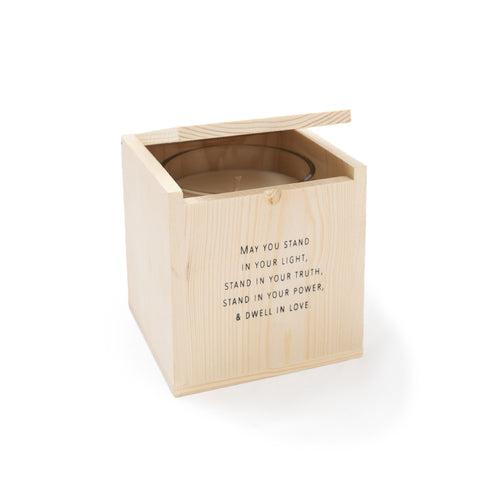 May You Stand - Blessing Box + Candle
