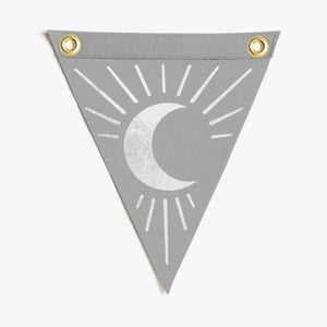 Moon Mini Flag