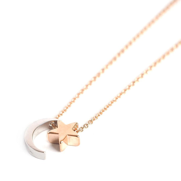 Moon & Star Necklace