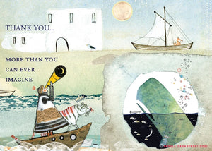 More - Thank You Card