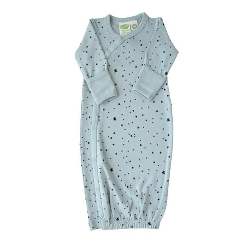 Kimono Gown - Navy Stars