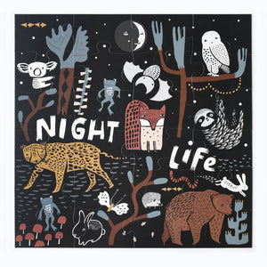 Night Life Floor Puzzle