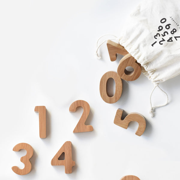 Bamboo Numbers Set