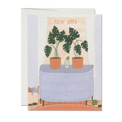 Nursery Plants - Baby Card