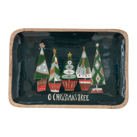 O'Christmas Tree - Mango Wood Tray