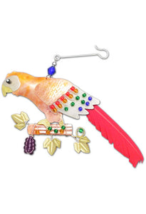 Mac the Macaw Ornament