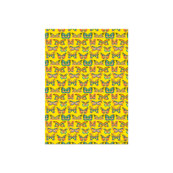 Psychedelic Butterfly Roll - Wrapping Paper