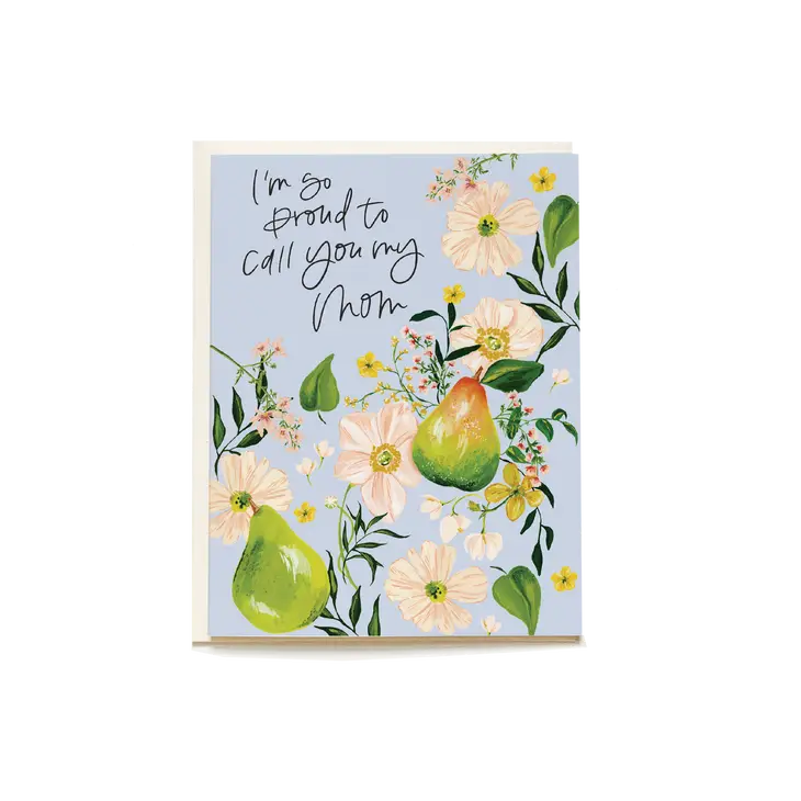 Pear Orchard - Mother's Day Card