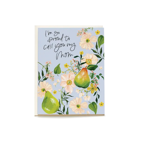 Pear Orchard - Mother's Day Card