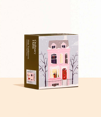 Christmas Pink House - 100 Piece Puzzle