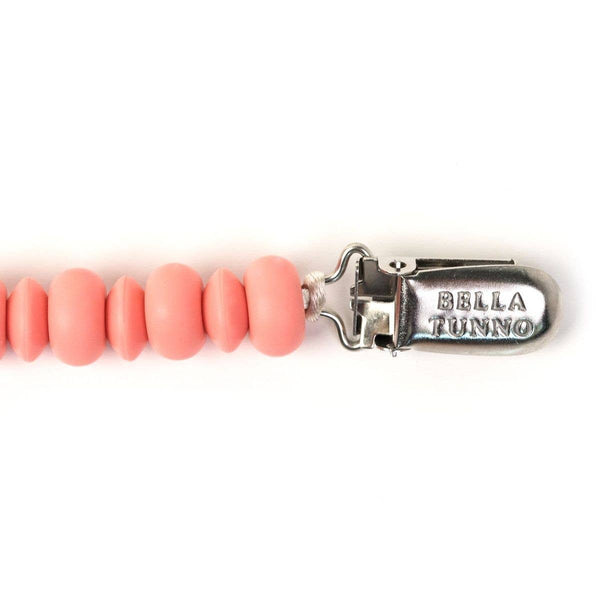 Pink Pacifier Clip