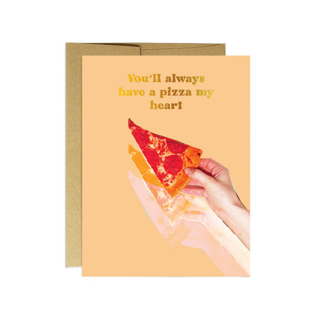 Pizza My Heart - Love Card