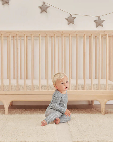 Bamboo Pajama Set - Grid