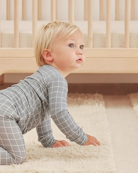 Bamboo Pajama Set - Grid