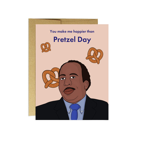 Stanley Pretzel Day - Love Card