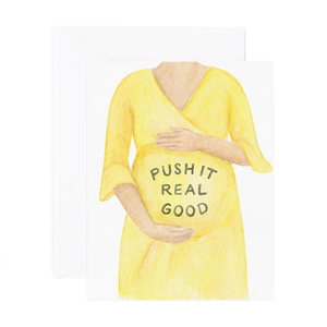 Push It - Baby Card