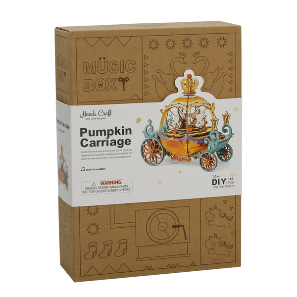 DIY Mechanical Music Box: Pumpkin Carriage