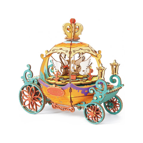DIY Mechanical Music Box: Pumpkin Carriage