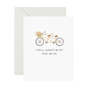 Ride or Die - Friendship Card