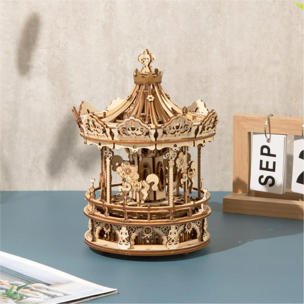 DIY Mechanical Music Box: Romantic Carousel