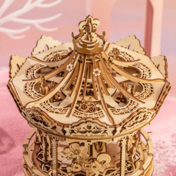 DIY Mechanical Music Box: Romantic Carousel