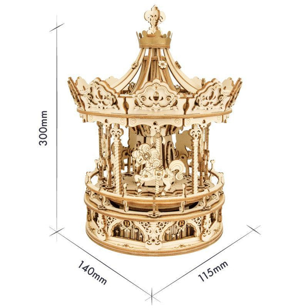 DIY Mechanical Music Box: Romantic Carousel