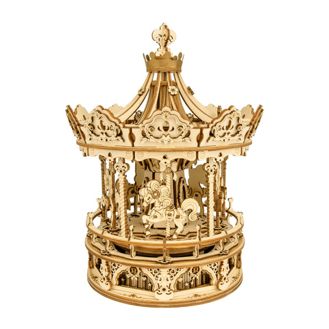 DIY Mechanical Music Box: Romantic Carousel