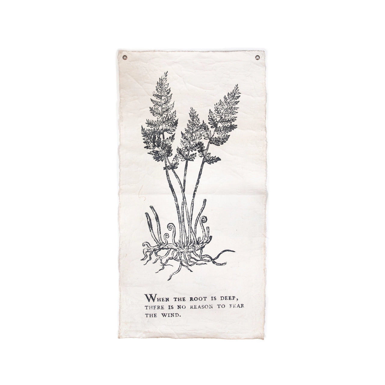 When The Root Is Deep - Botanical Wall Tarp