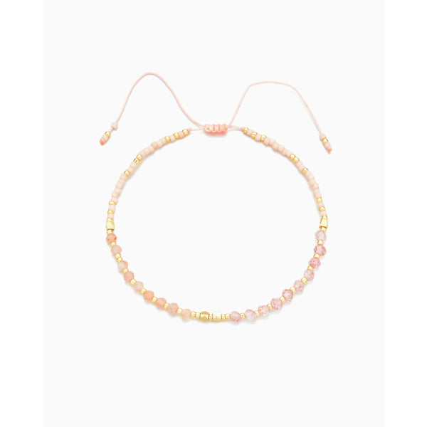 Rose Quartz - Healing Gemstone Stacking Bracelet
