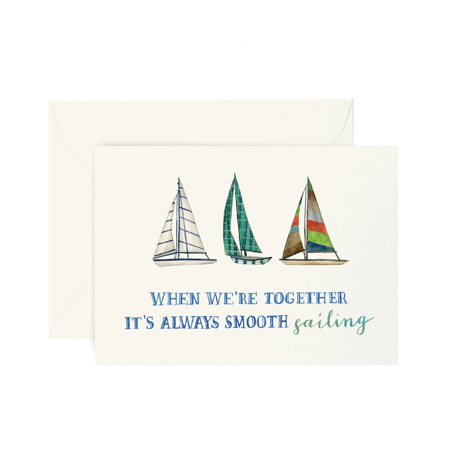 Smooth Sailing - Love Card