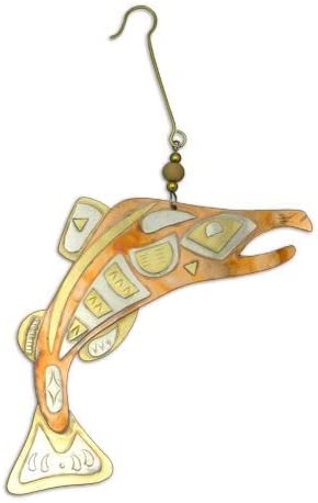 Tribal Salmon Ornament