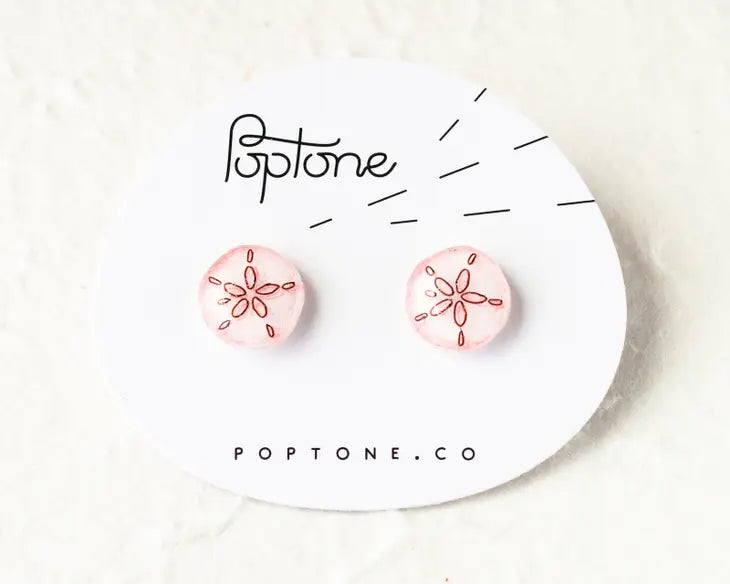 Sand Dollar - Stud Earrings