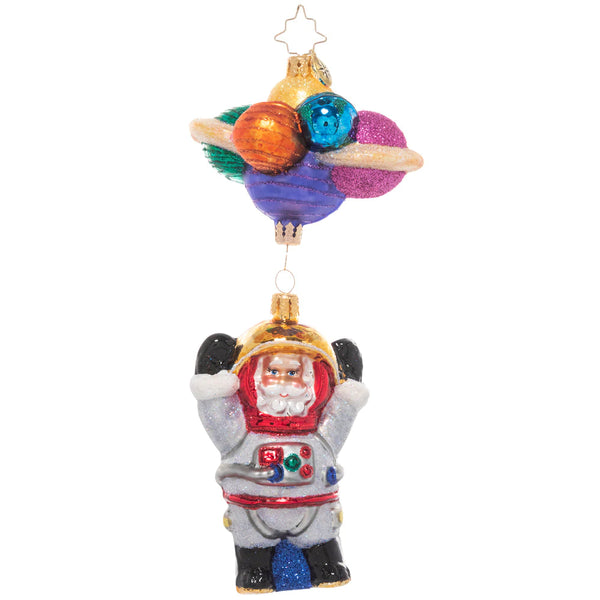 Santa In Space - Ornament