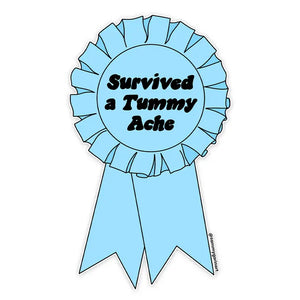 Survived A Tummy Ache - Sticker