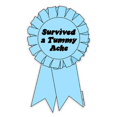 Survived A Tummy Ache - Sticker