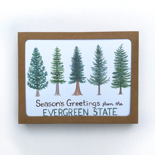 Washington Seasons Greetings - Box Set of 8