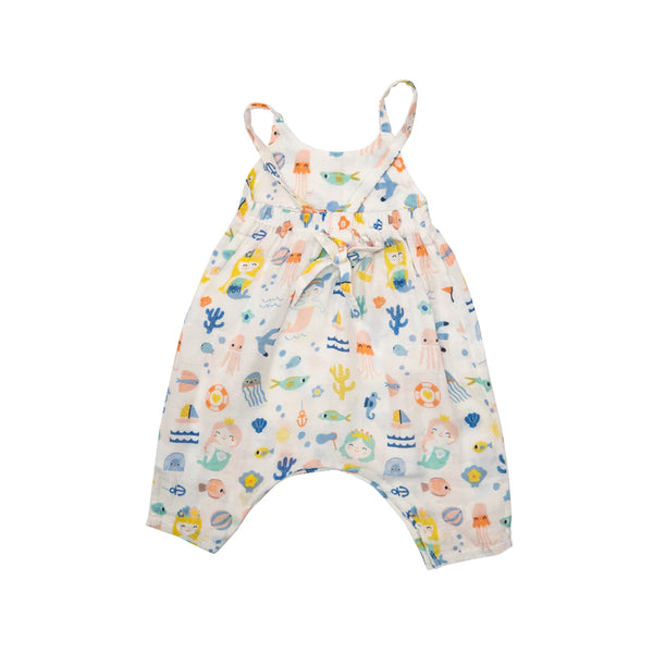 Sea U Mermaids - Tie Back Romper