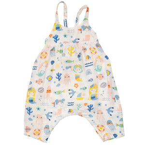 Sea U Mermaids - Tie Back Romper