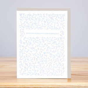 Sending Love and Sympathy - Sympathy Card