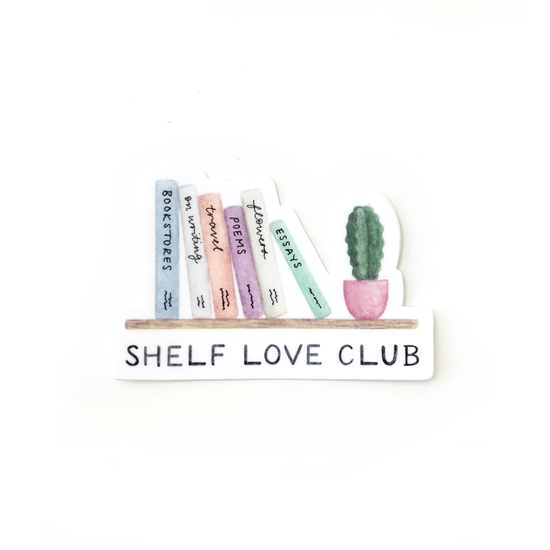 Shelf Love Club - Sticker