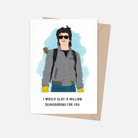 Steve Harrington, I Would Slay - Love Card